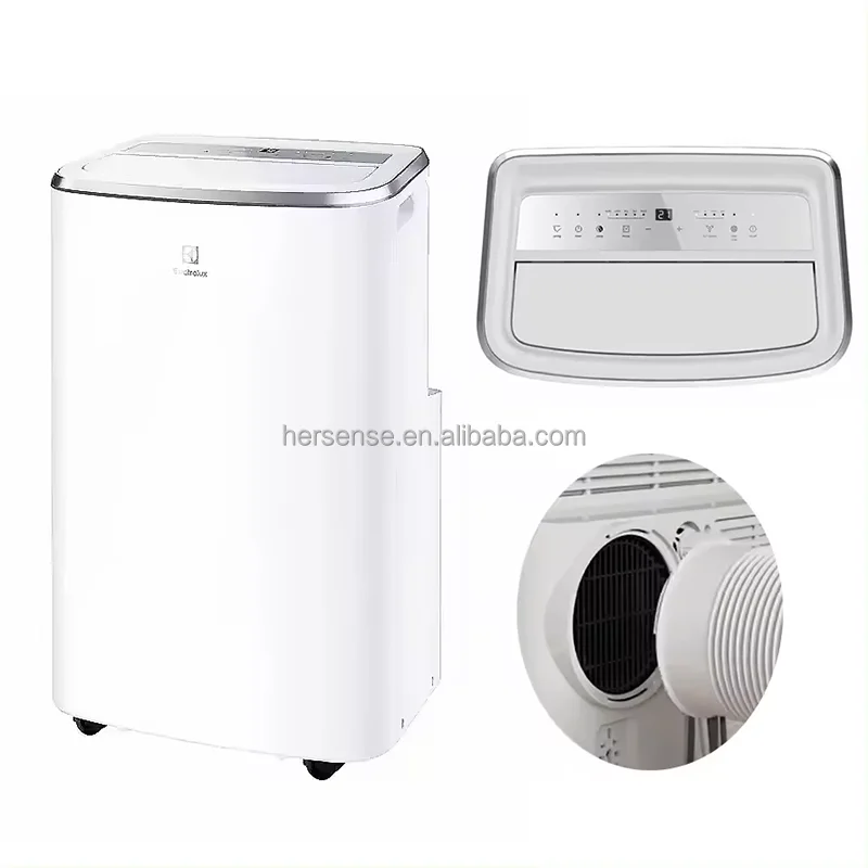 

Inverter Portable Air Conditioner Compressor AC Portable Fan White Ice Cooler Climatiseur Small Size Movable 115v R32