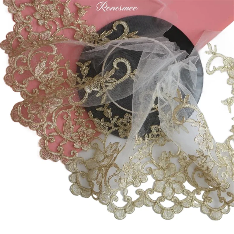 Descubre el rostrillo de encaje dorado: La elección perfecta para tus proyectos de costura en AliExpress