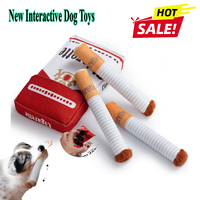 Dog Toy Funny Interactive Plush Dog Toys Creatives Cigarette Design Giggling Chewing Toys for Dog The Perfect Pet Gift for Plays