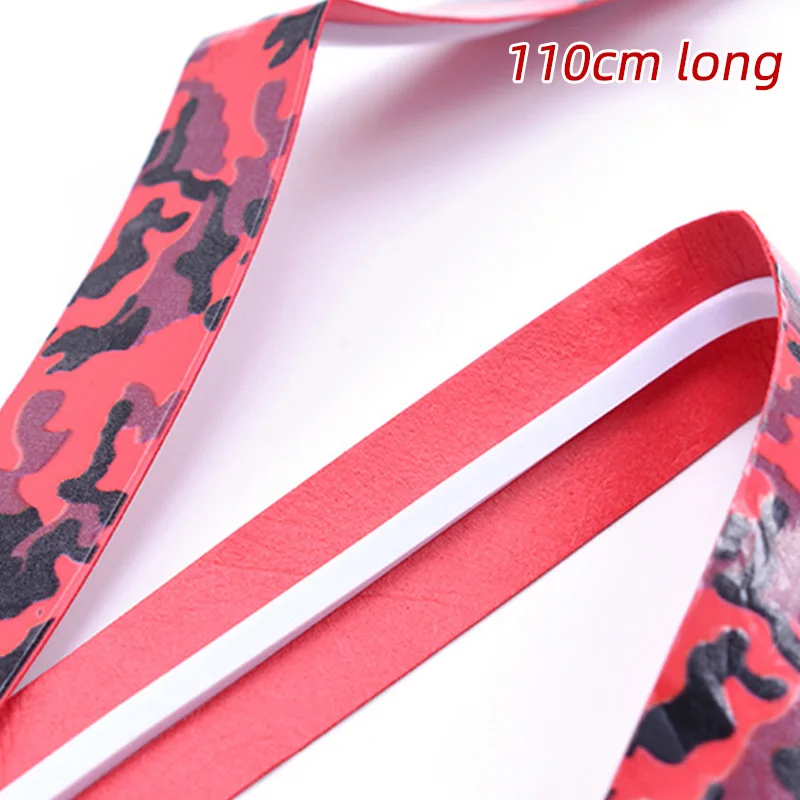 3Pcs Grip พาเดล Antislip Overgrip Beach Breathable Grip เทนนิสแบดมินตัน Camouflage สี110ซม.