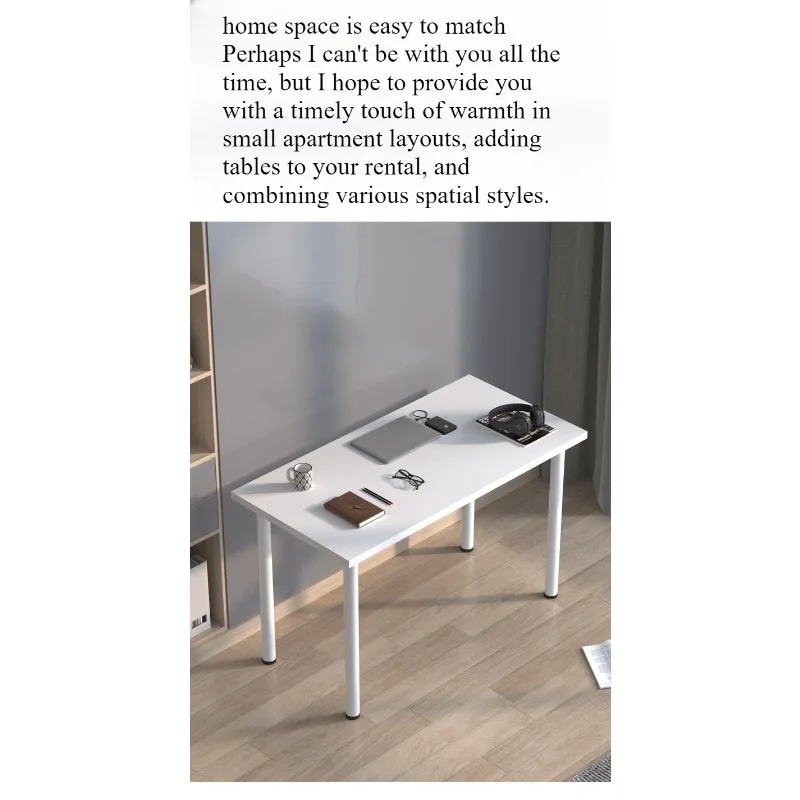 مكتب كمبيوتر سطح المكتب طاولة رياضية إلكترونية مكتب غرفة النوم مكتب منزلي طاولة كتابة مزدوجة طاولة مستطيلة منضدة