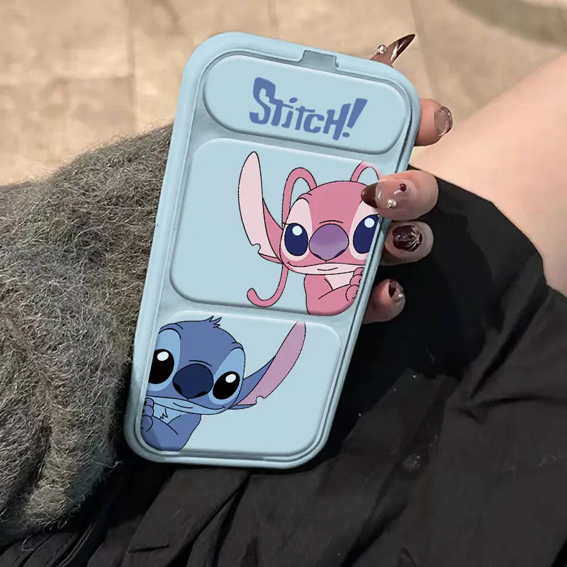 Palafitas dos desenhos animados caso do telefone móvel iphone16promax suporte dobrável 15 14 13 criativo masculino e feminino personalizado caso do telefone móvel