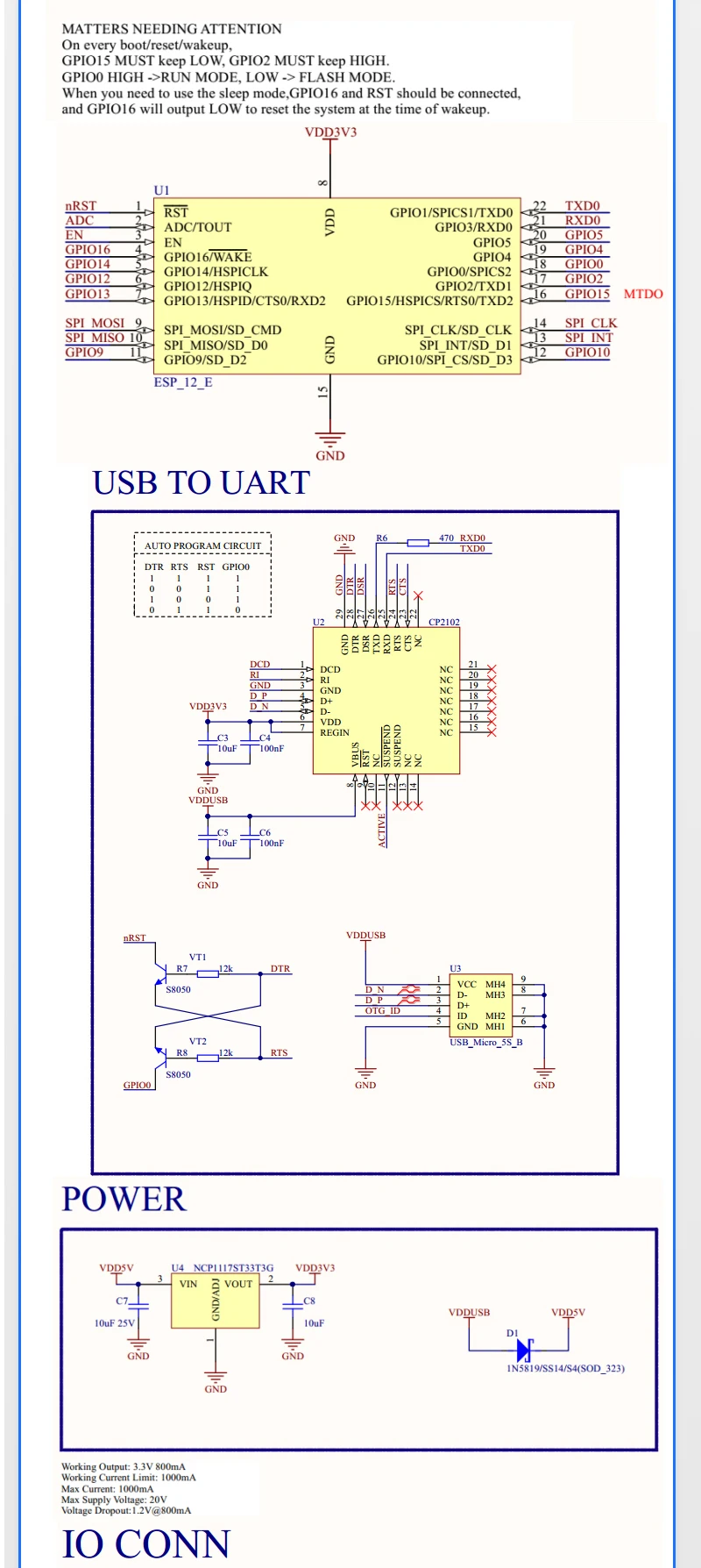 ESP8266 Serielles WIFI-Modul, CP2102/CH340, NodeMCU, Lua V3 IoT-Entwicklungsboard Ausgestattet mit 0,96-Zoll-Bildschirm / DHT11-Modul – Detail 6