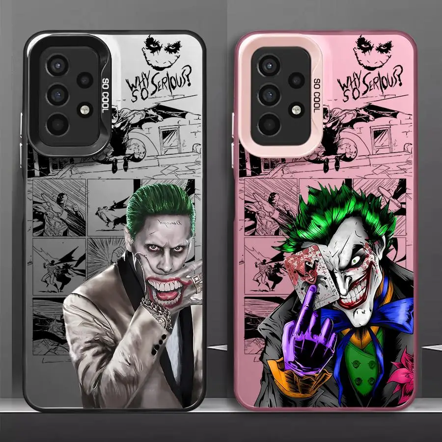 Villain J-Jokers Phone case for Samsung Galaxy A12 A14 15 A13 A16 23 A24 A22 25 A32 A33 A35 51 A34 A52 S A53 A55 A71 A72 A54 A73