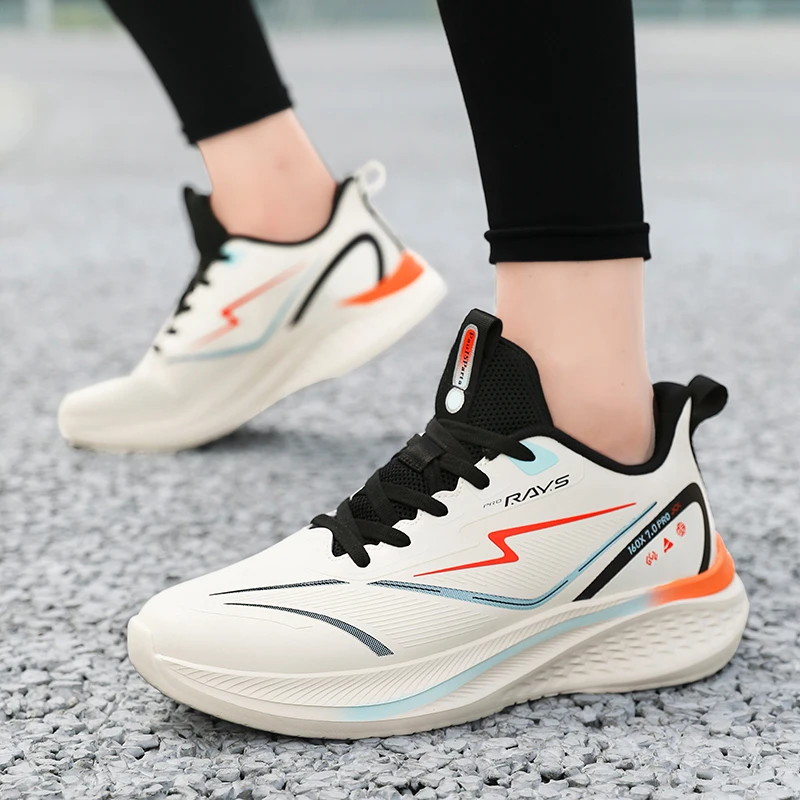 

Fashion Men's Sneakers Autumn Comfy Breathable Gym Sports Shoes Cushioned Support Running Shoes Tennis Cross Training Shoes