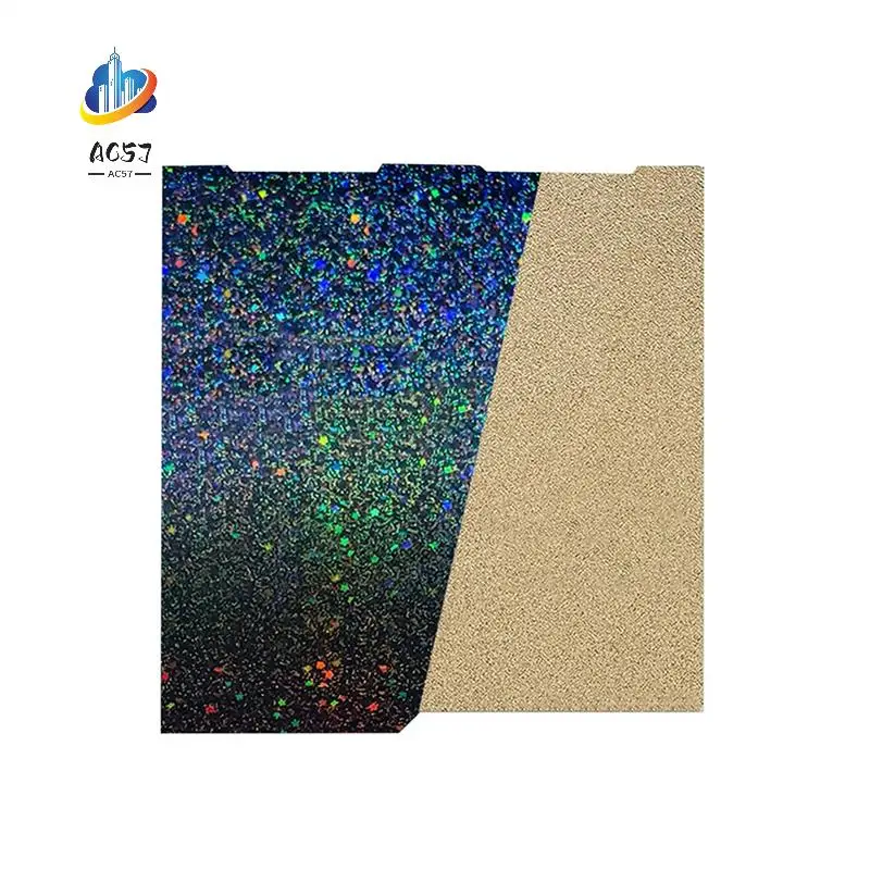 

AC57-Для Anycubic Kobra 3 Комбинированная объединительная пластина 256X268 Лист пружинной стали ПЭТ PEY Лист для сборной пластины Kobra 3 Часть 3D-принтера