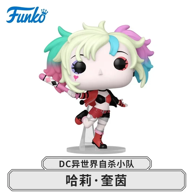 Funko POP الأصلي فرقة الانتحار أنيمي الشكل هارلي كوين جوكر ألعاب شخصيات الحركة للبنين بنات هدية تحصيل الحلي