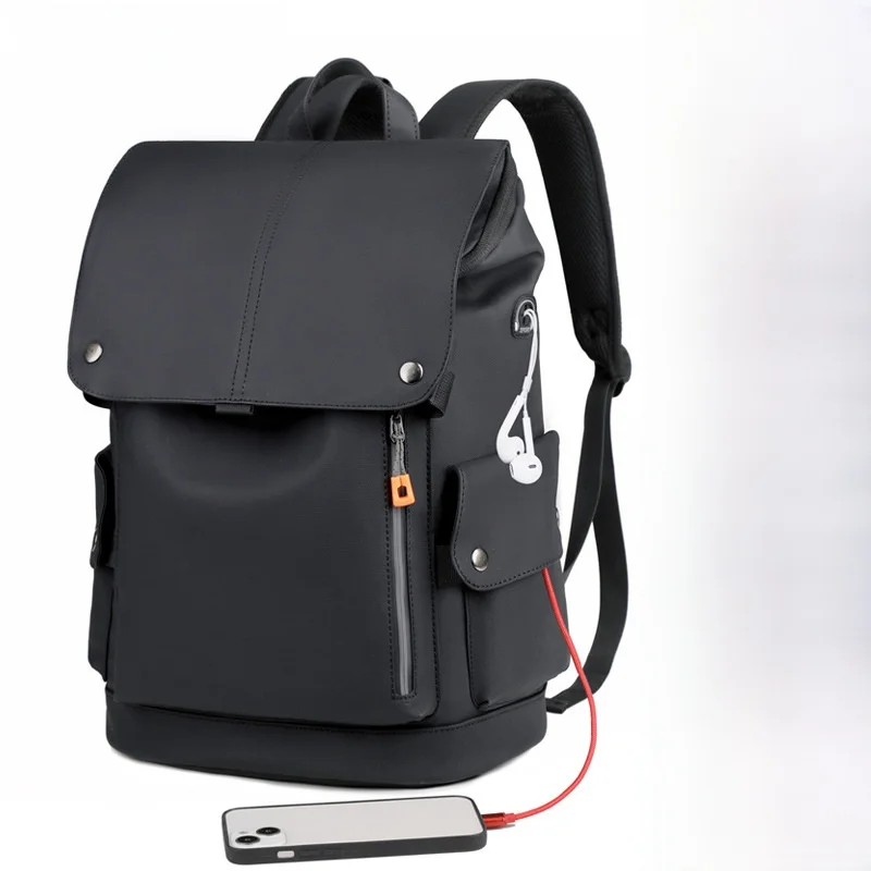 waterproof-large-capacity-business-computer-backpack-printed-logo-travel-multi-functional-men's-double-shoulder-bag