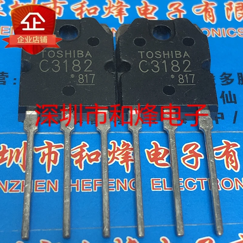 Free shipping  C3182 2SC3182  TO-3P 140V 10A     20PCS