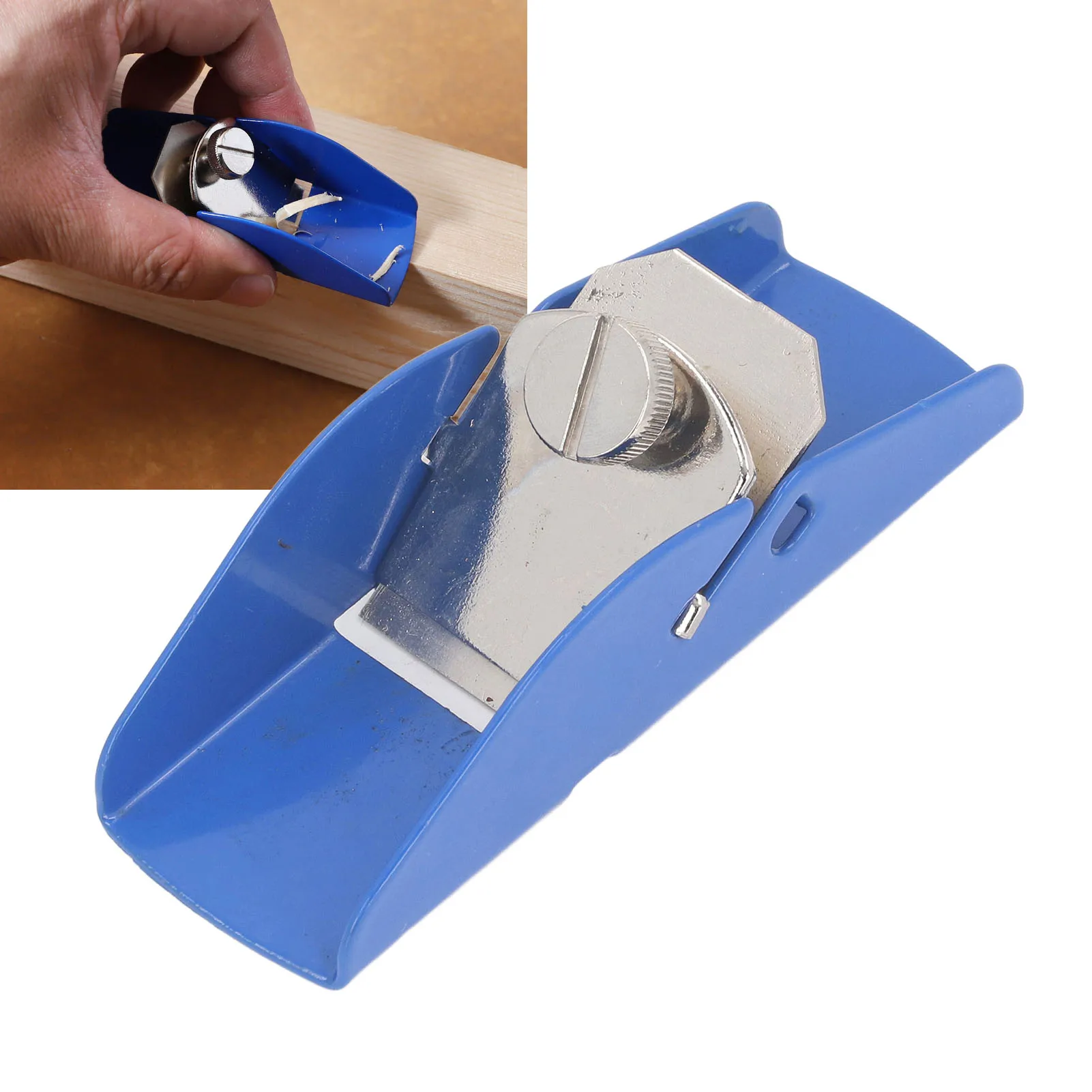 Mini Hand Planer Woodworking Small Trimming Pocket Hand Metal Plane With Adjustable Block