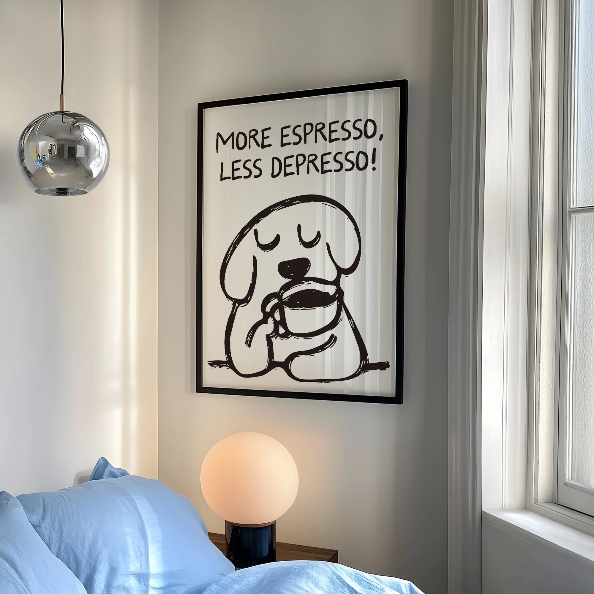 Retro więcej espresso mniej De – Home Decor Reviews recenzja i cena
