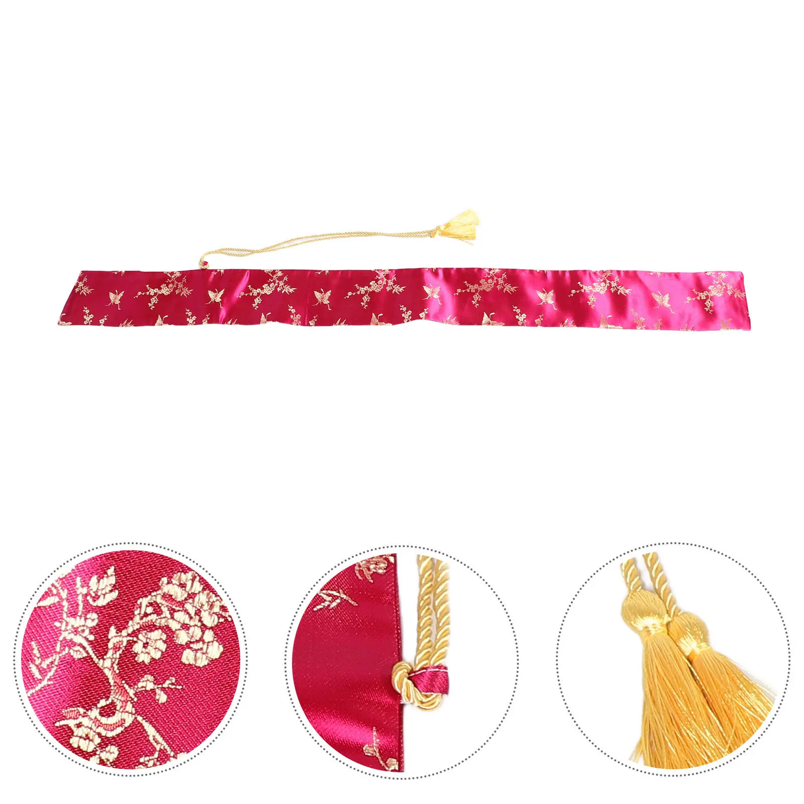 

Tai Chi Sword Inch Silk Martial Arts Case For Fencing Kung Fu Training Travel Storage Vintage Sword Carry Pouch