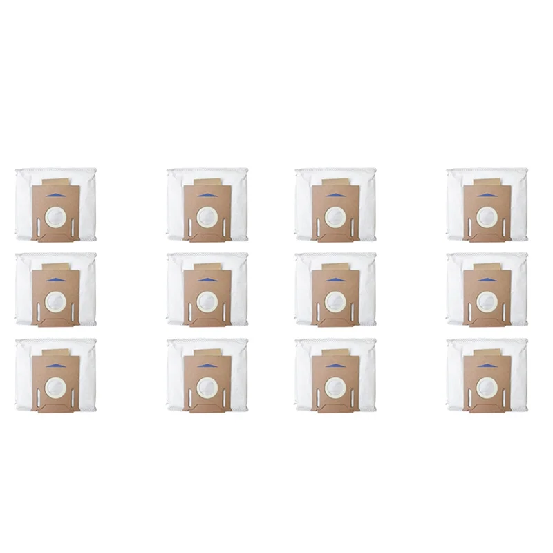 12 Buah untuk Ecovacs Deepot Ozmo T8 / Aivi / Max N8pro / T9 / T9max Robot Penyedot Debu Bagian Kantong Debu