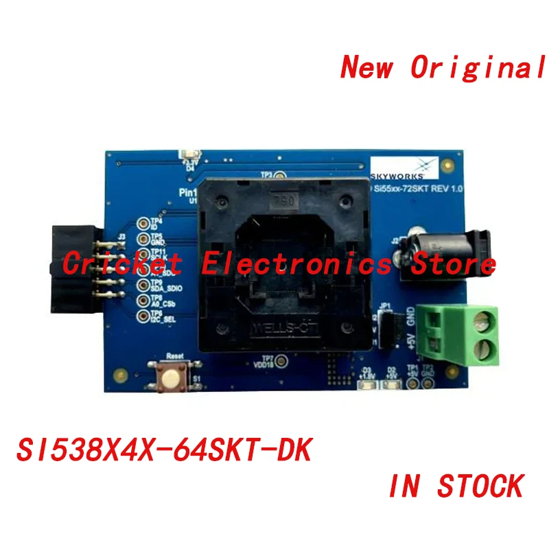 

SI538X4X-64SKT-DK Clock Builder Pro Field Programming Dongle (CBPROG-DONGLE) to burn samples to create custom Si534x samples