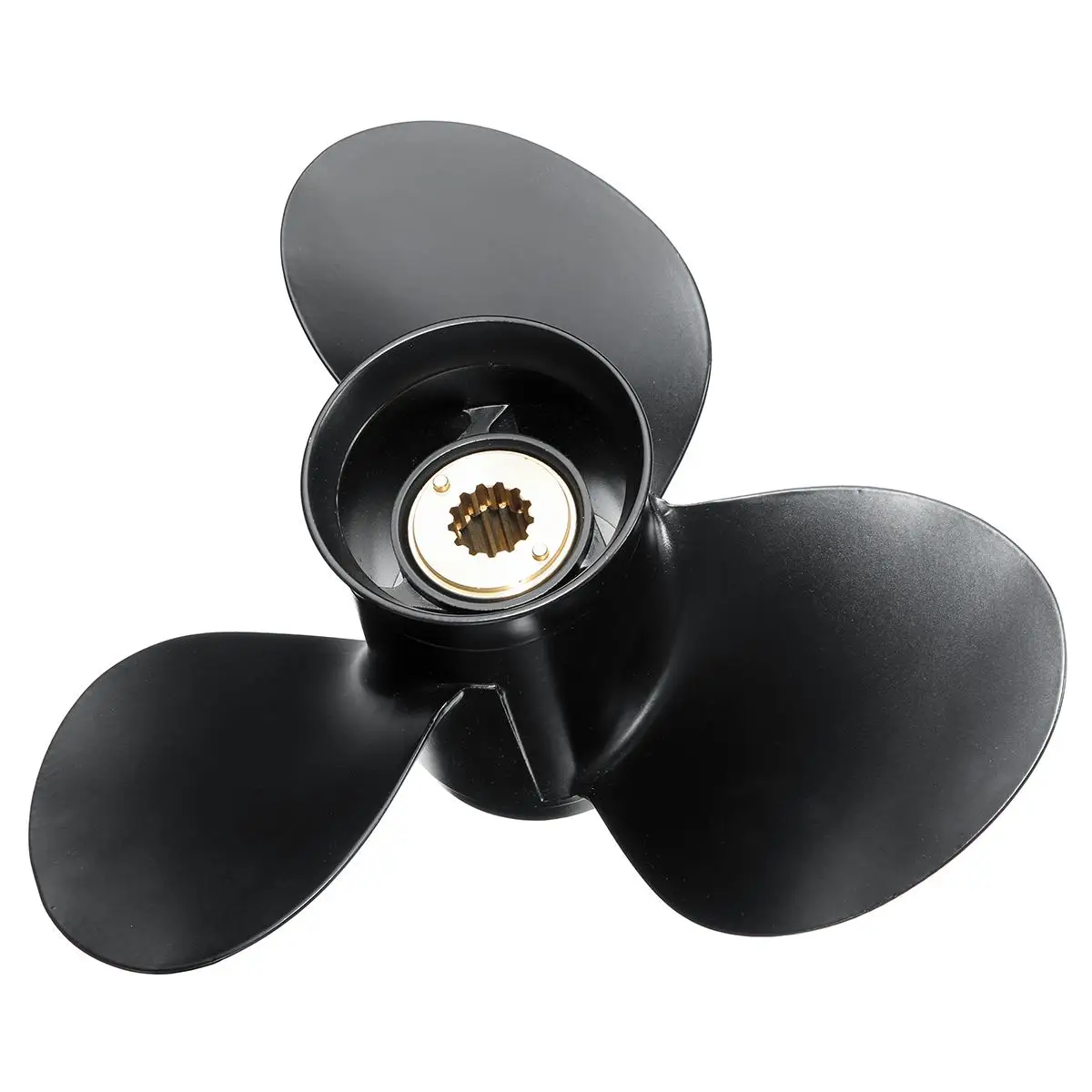 

For Mercury Engine 25-70HP 48-816704A40 10 1/2 x 13 Aluminum Outboard Propeller Marine Propeller 13 tooth spline 3 Blades