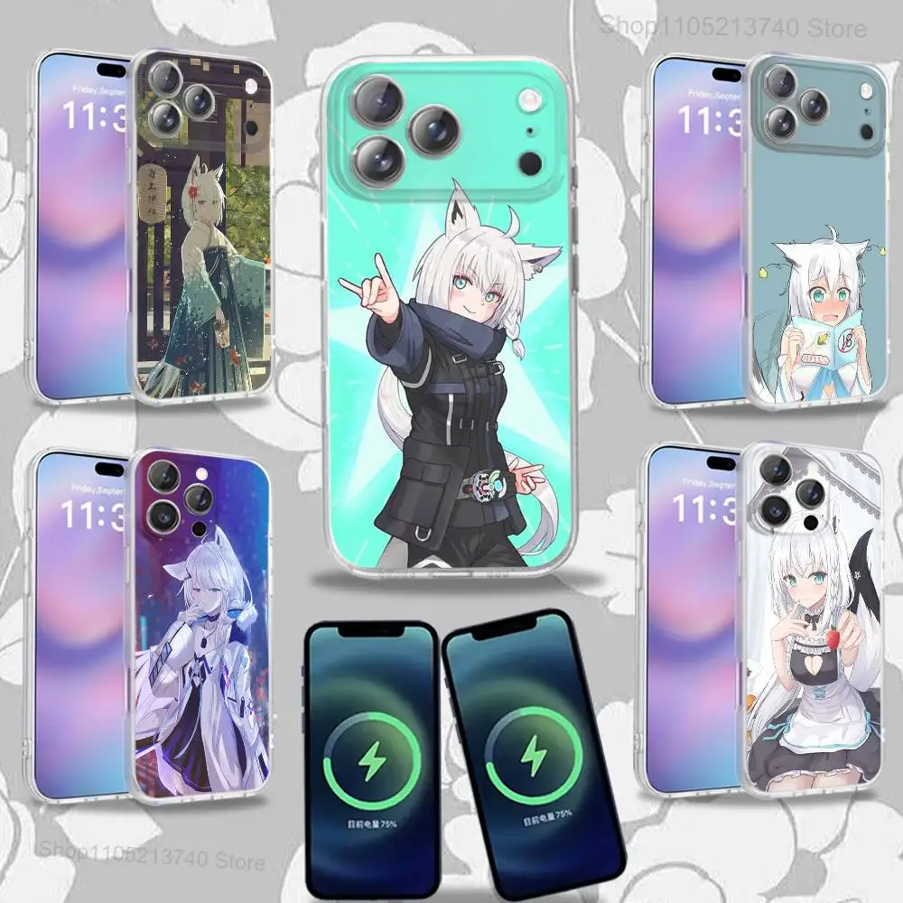

F-Fubuki FoxhoundS Shirakami Phone Case For iPhone 16,14,11,17,13,15,12,Air,Plus,Pro,Max,E,Mini Frosted for MagSafe Magnetic