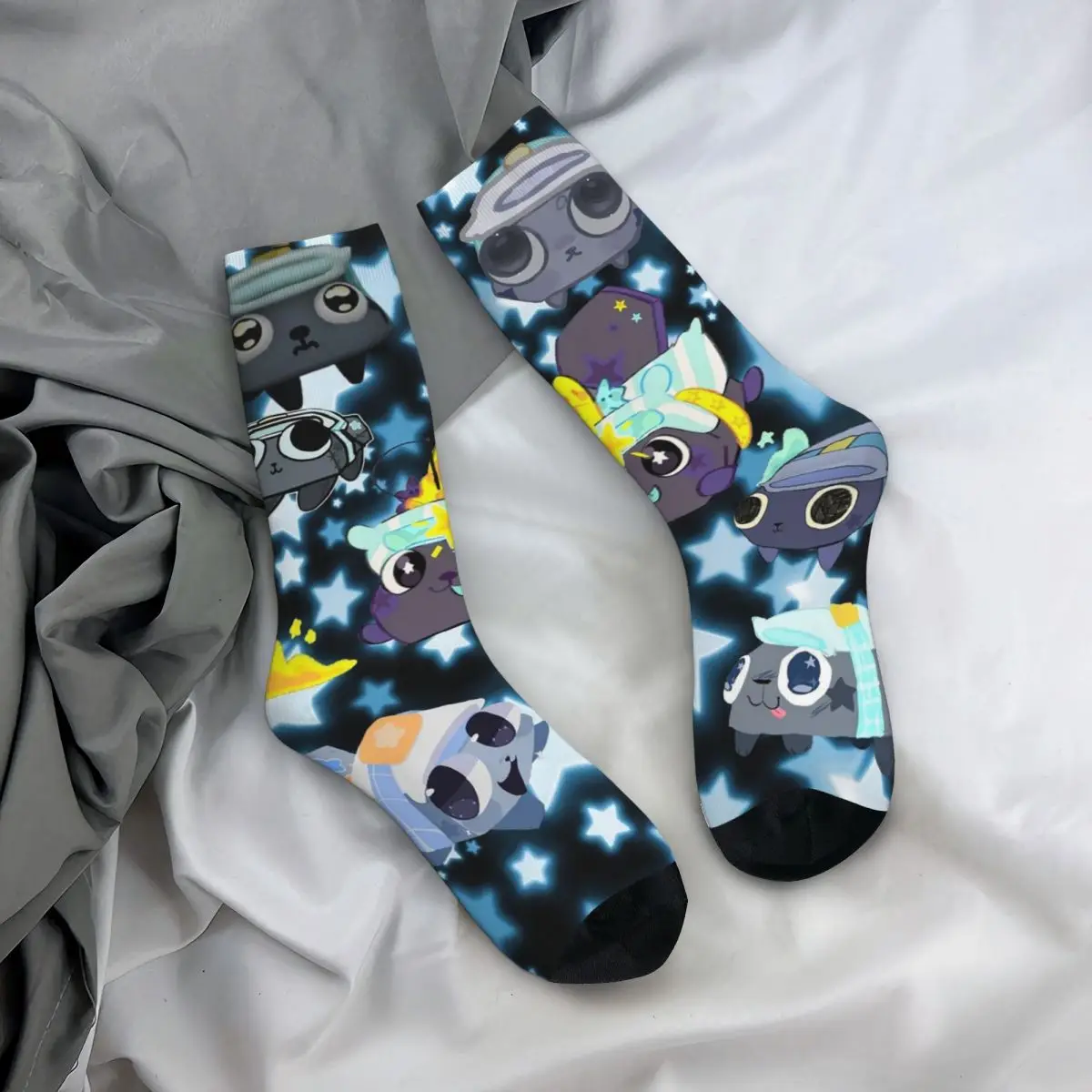 Medias All Seasons Crew Dandys World Pebble (10) Calcetines Calcetines largos de moda Accesorios para hombres y mujeres Regalos