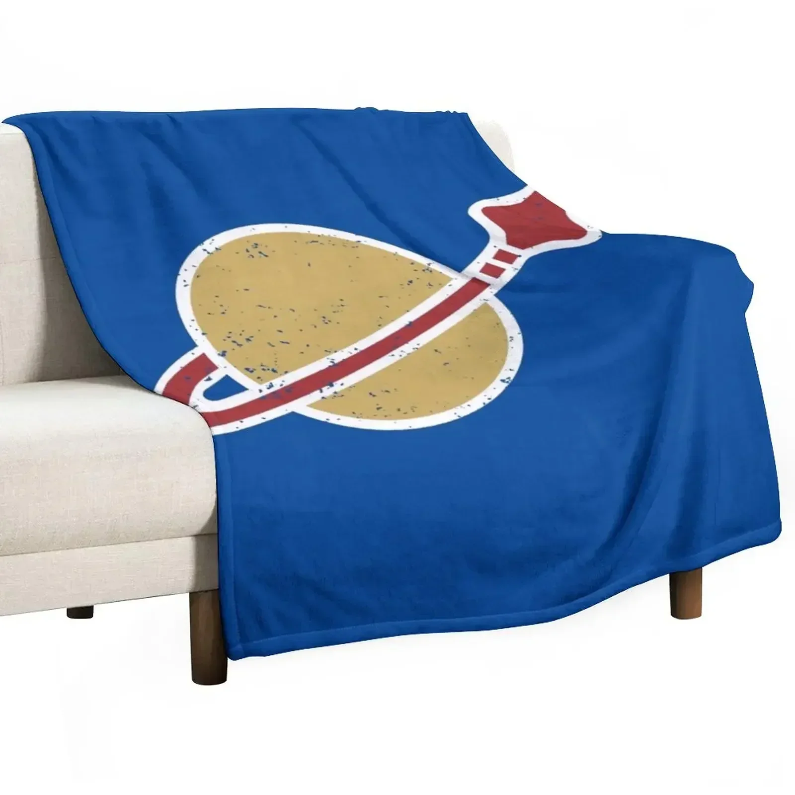 

classic spaceship Throw Blanket For Sofa Thin Sleeping Bag warm for winter Blankets