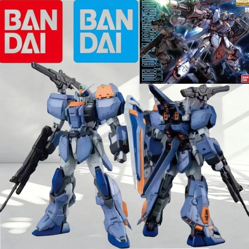 

Genuine Bandai MG 1/100 Duel Gundam Assault Shroud Z.A.F.T SEED Plastic Assembly Model Hobby Collectible Toy in Stock