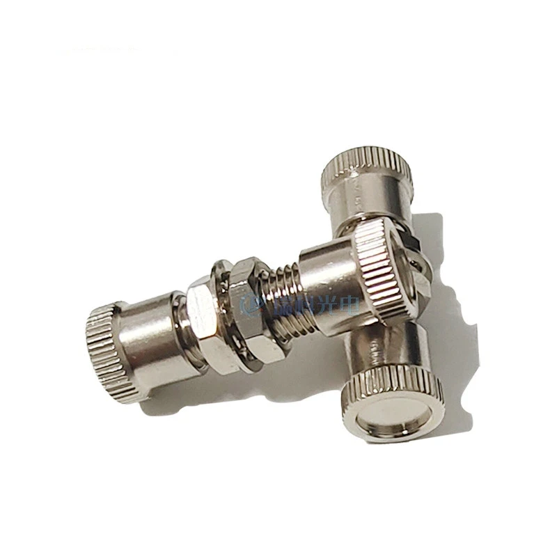 

Fiber Optic Coupler SMA905 to SMA905 Adapter Docking Fiber Jumper Connector Flange