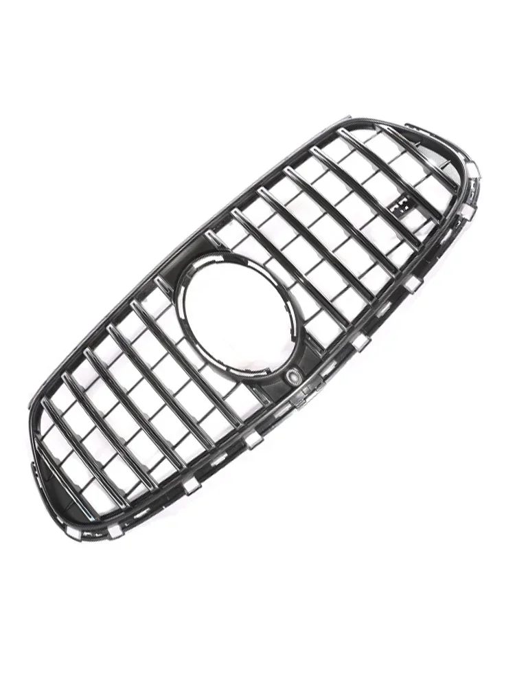 For Mercedes Benz GLC X254 2023 2024 Front Panamericana GT Style Grille Facelift Sport AMG Executive Grille Black Chrome Part