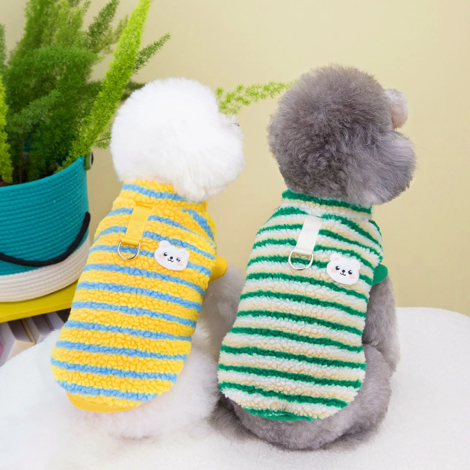 

Winter Warm Dog Sweater for Small Dogs Plush Dog Clothes Soft Puppy Coat Jacket Chihuahua Teddy Puppy Clothes Dog Supplies