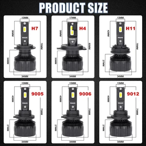 Ultinon Rally LED -Scheinwerfer, hohe Leistung, automatische Lampe, Nebelscheinwerfer, 50W, H4, H7, H8, H9, H11, 9005, HB3, 9006, HB4, 9012, HIR2, 6500K 10 Hauptverkauf Leuchtturm Moto Rally - №5