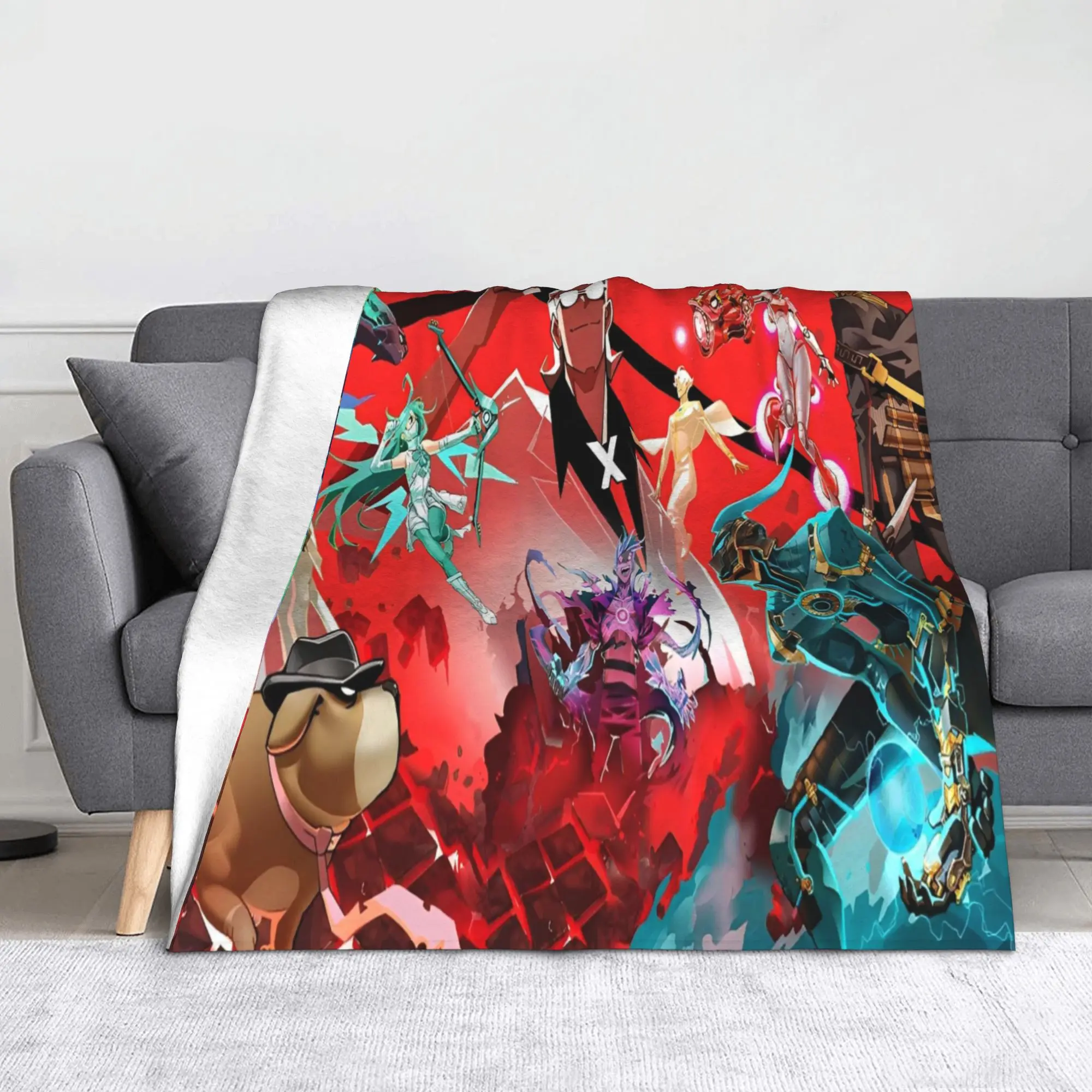 To Be Hero X Anime Blankets Flannel Spring Autumn  Multi-function Super Warm Throw Blanket for Home Outdoor Bedding Throws