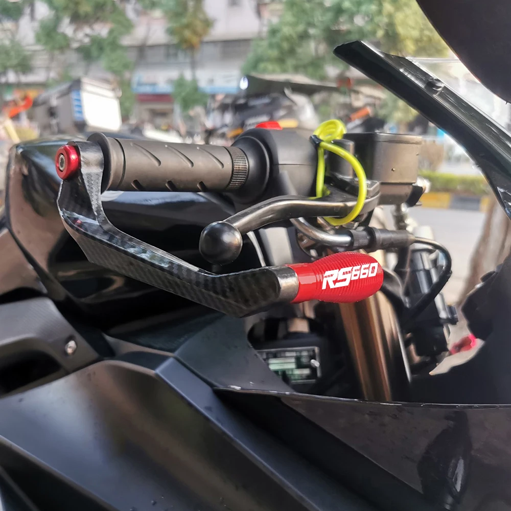 オートバイハンドルバーグリップガード、ブレーキクラッチレバープロテクター、rs 660、aprilia rs660、tuono 660、2020、2021、2022-2024、オートバイアクセサリー