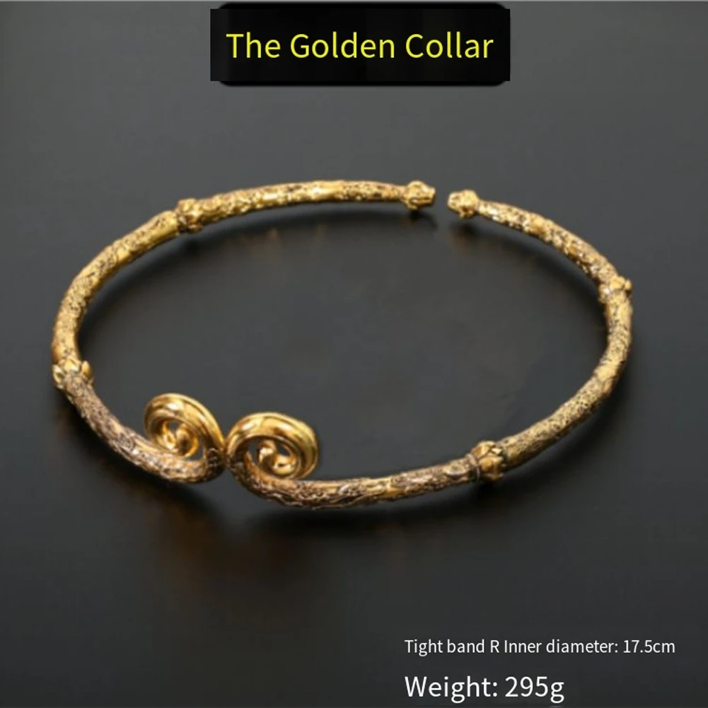 

Pro Black Myth Wukong Game Peripheral Model Tight Hoop Curse Props Ring Badge Necklace Collector's Edition