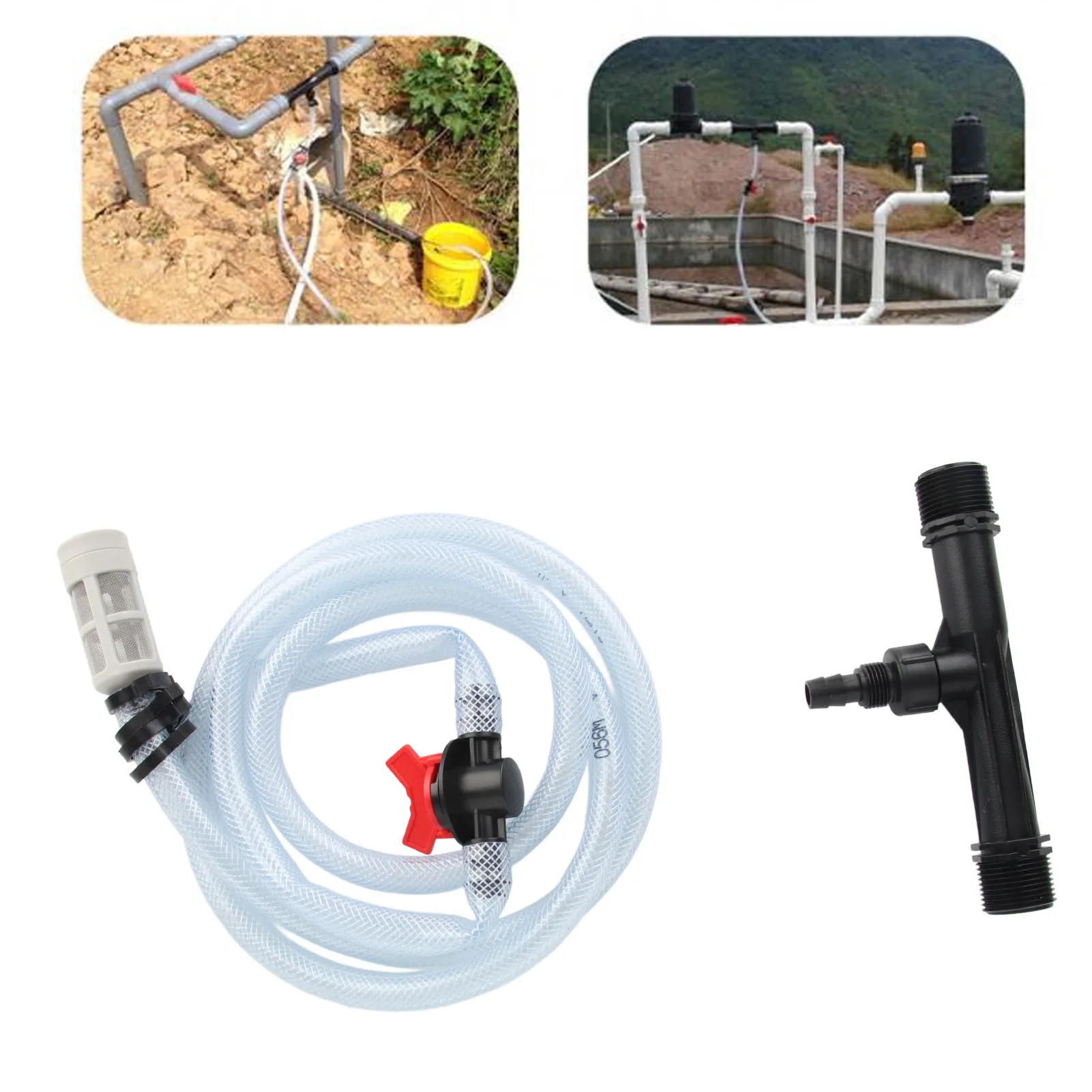 

Fertilizer Injector Agriculture Irrigation Device Efficient Plastic Irrigation Fertilizer Injectors Easy To Use for Greenhouse