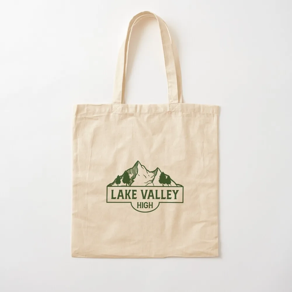 Green Lake Valley High Logo (inspired by Above the Fold AU) Tote Bag canvas shopping bag foldable reusable bag for beach