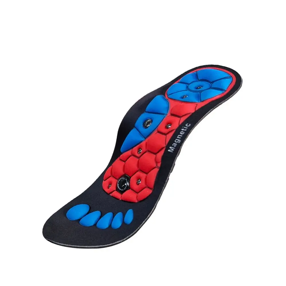 1Pair EVA Orthopedic Insoles Breathable Pain Relief Massage Shoe Insoles Shock Absorbing Blood Circulation