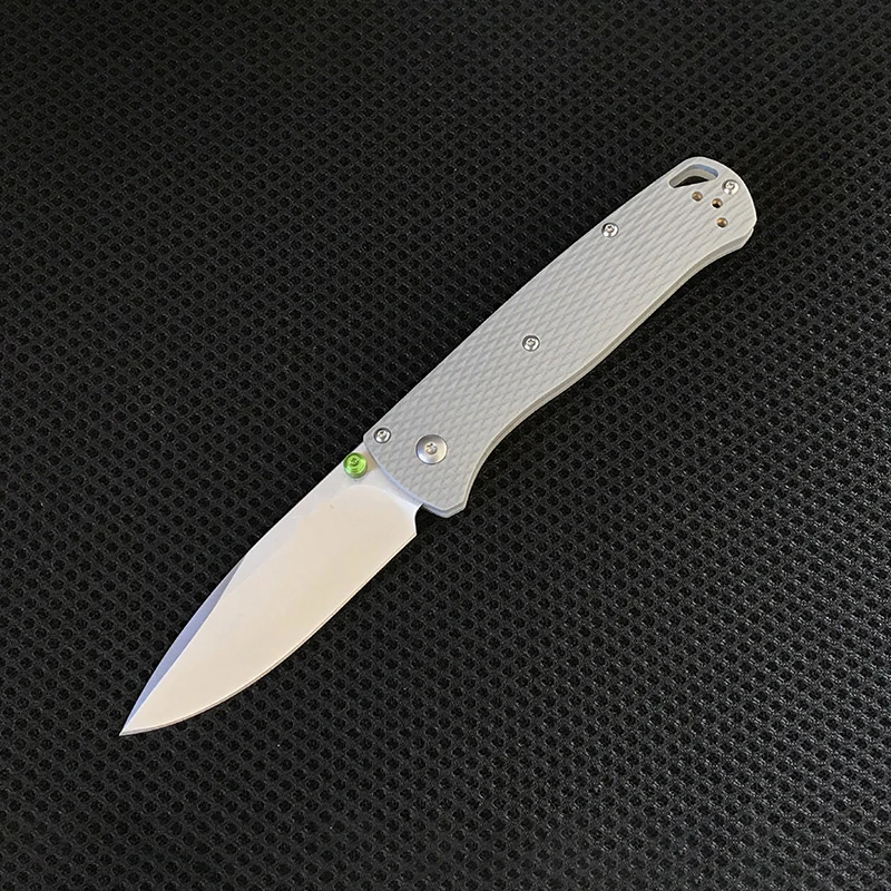 Cắm Trại BM 535 Bugout Gấp G10 Tay Cầm Ngoài Trời An Toàn Quốc Phòng Di Động Saber Bỏ Túi Cứu Sinh Công Cụ EDC