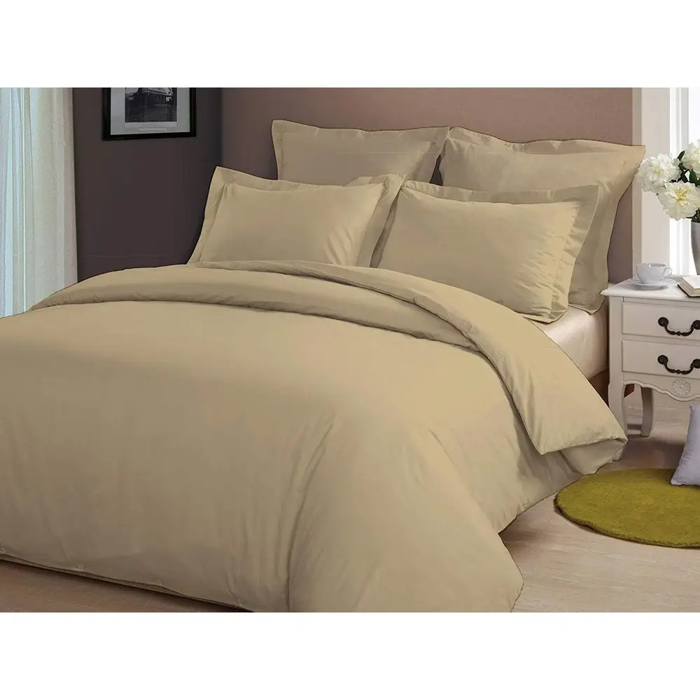 

Комплект постельного белья из 7 предметов (1000 нитей на дюйм), 100% египетский хлопок - (размер Queen) - (4 комплекта простыней с глубокими карманами 8 дюймов + 3 комплекта пододеяльников)