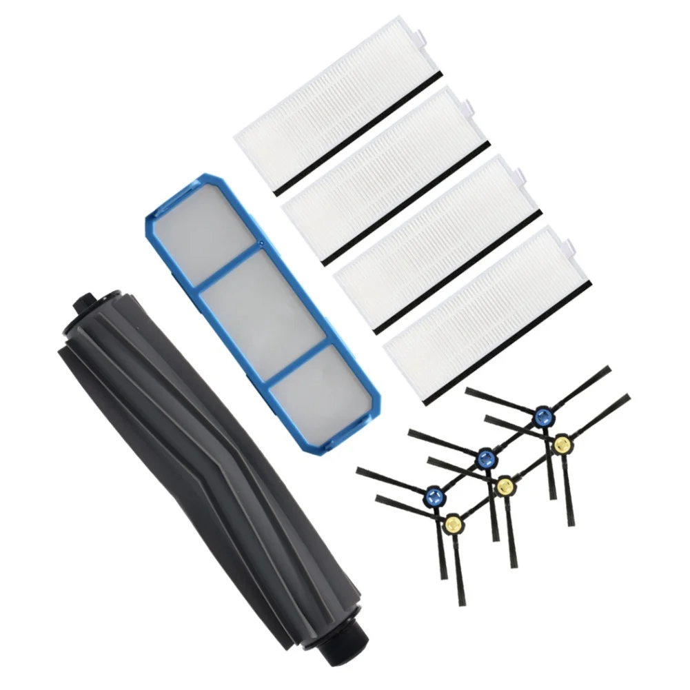 Replacement HEPA Filter Brush Set Robot Vacuum Spare Parts Compatible Premium Connect X782 X810 Efficient Dust Filter For Home