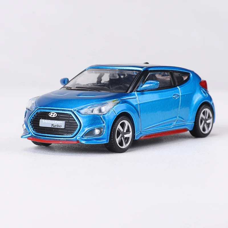 SHAODW 1:64 Veloster Turbo Alloy Model Car