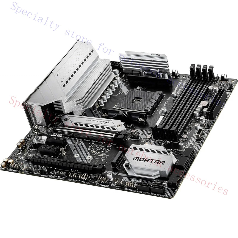 

A+ FOR MSI MAG B550M MORTAR WIFI DDR4 AM4 AMD B550 SATA 6Gb/s Micro-ATX