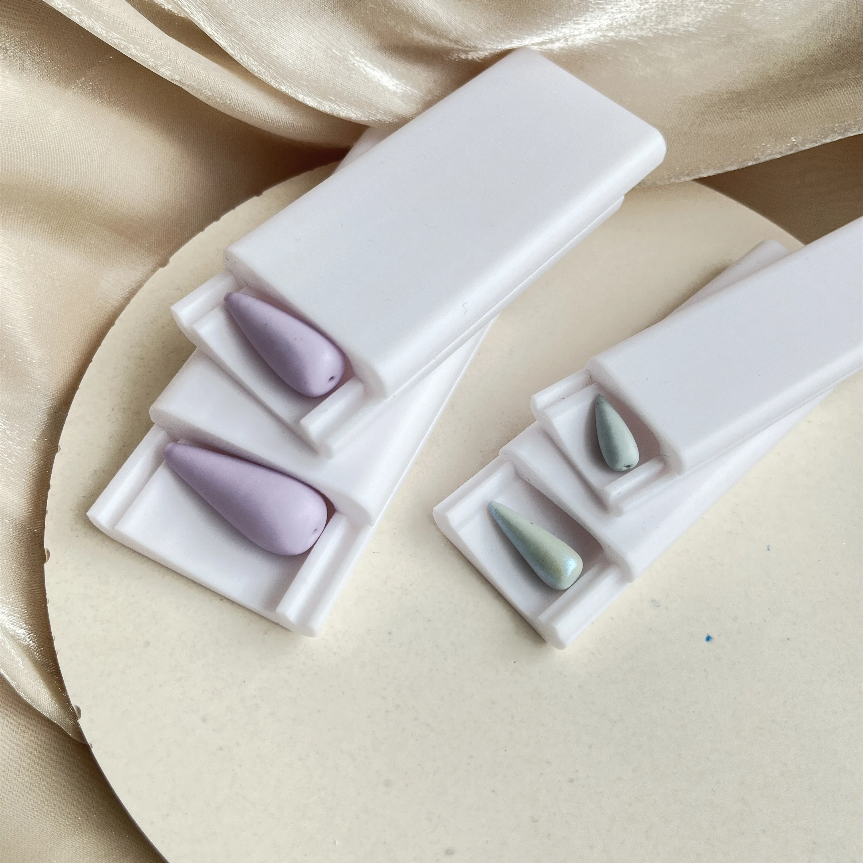 Polymer Clay Ohrring Schneiden Form DIY Kreative Schmuck Anhänger Dekoration Herstellung Werkzeug Runde Kugel Ton Keramik Handgemachte Form – Detail 2