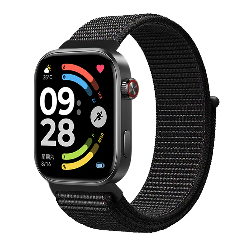 Original Nylon-Schlaufe für Redmi Watch 6 5 4 Armband Zubehör Sport Atmungsaktives Correa Ersatz-Armband Redmi Watch Series Band