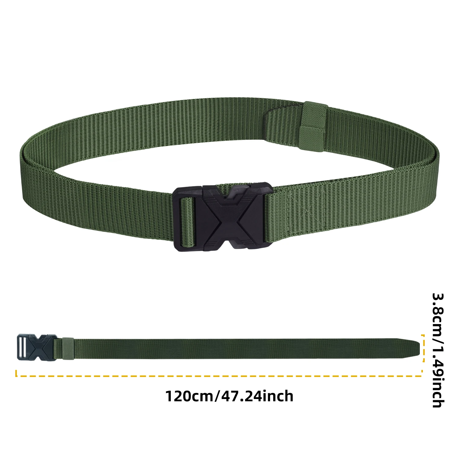 다기능 전술 벨트 탄성 밴드 허리 휴대용 액세서리 장비 야외 스포츠 액세서리 고정 버클