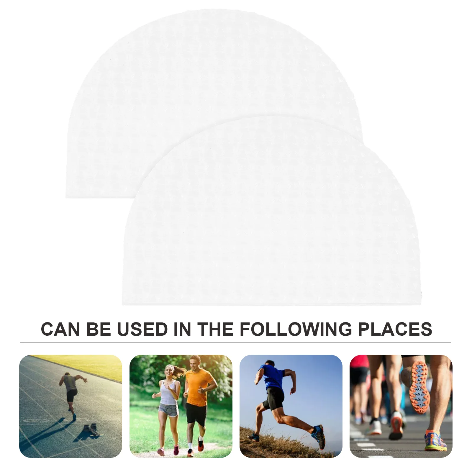 

Insole Protectors for Sneakers Shoe Bottom Shoes Grip Pads Transparent Non-slip Adhesive