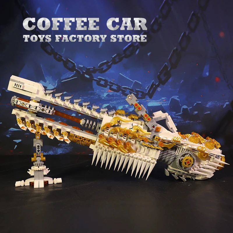 NEW Mechanical Lion MOC Building Bricks 3D Model Anime 2 IN 1 Mecha Dragon Blocks Children Toys Birthday Gifts For Adult Kid Boy