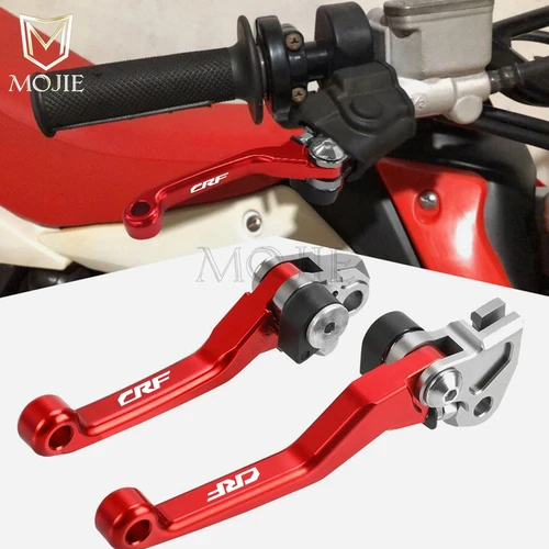 Imagen 1 del producto Para Honda CRF 150 230 250 450 R X RX F L M CRF 150R 250R 450R CRF 250X 450X 450RX 150F 230F 250L/M palancas de embrague de freno pivotante CNC