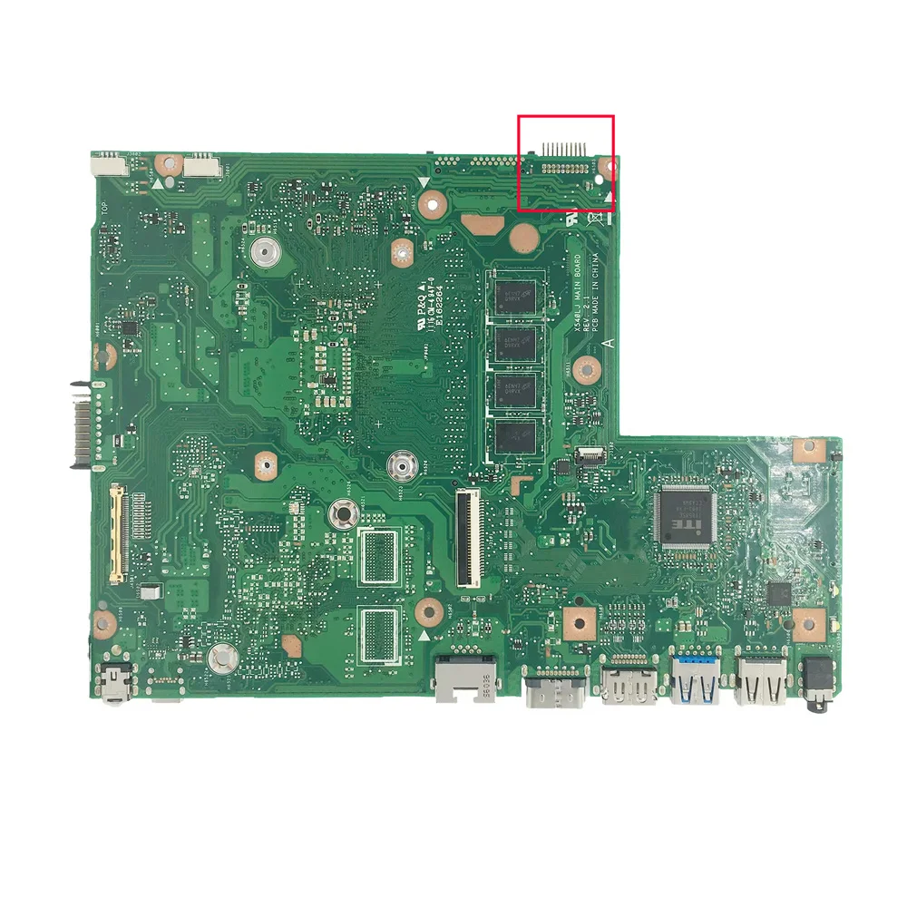 اللوحة الأم X540LJ لـ ASUS X540L X540LA A540LA F540LA K540LA R540LA اللوحة الأم للكمبيوتر المحمول i3 i5 i7 CPU 0GB/4GB-RAM DDR3