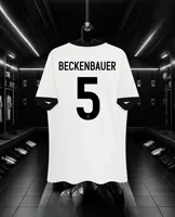 New National Team Jersey German Home 125th Anniversary Men's Short-sleeved Football Training Jersey 3D Printing Breathable
