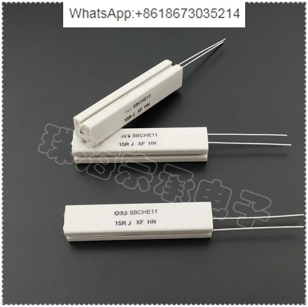 15Ohm 10W SBCHE11 15R Vertical Ceramic Wire Winding Resistor