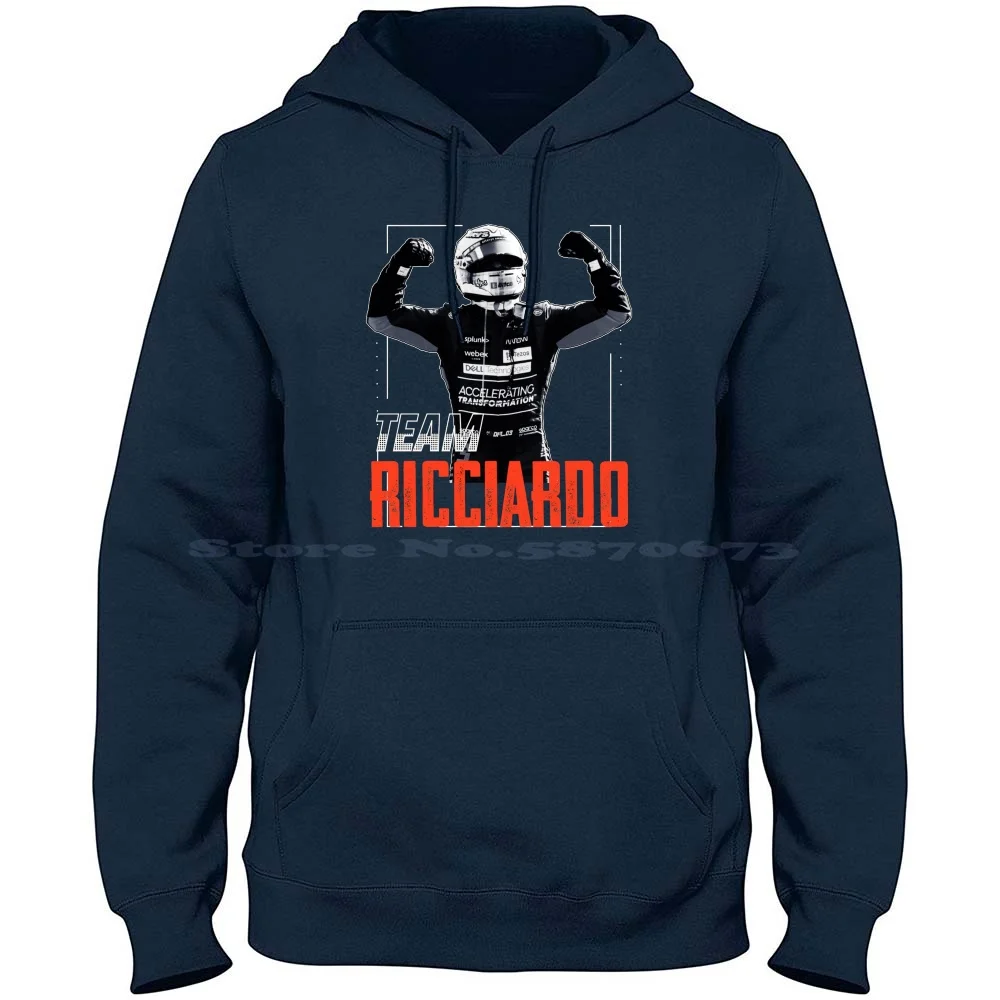 Ricciardo Helmet 100% Cotton Hoodie Daniel Ricciardo Helmet Men Daniel Ricciardo Helmet Women