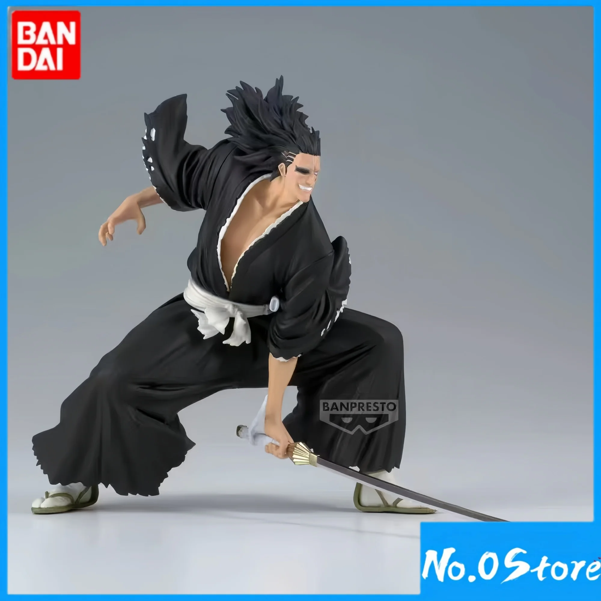 

%Bandai Banpresto Genuine Bleach Vibration Stars Zaraki Kenpachi Moment of Battle New Unopened Collectible Figure Selected Gift