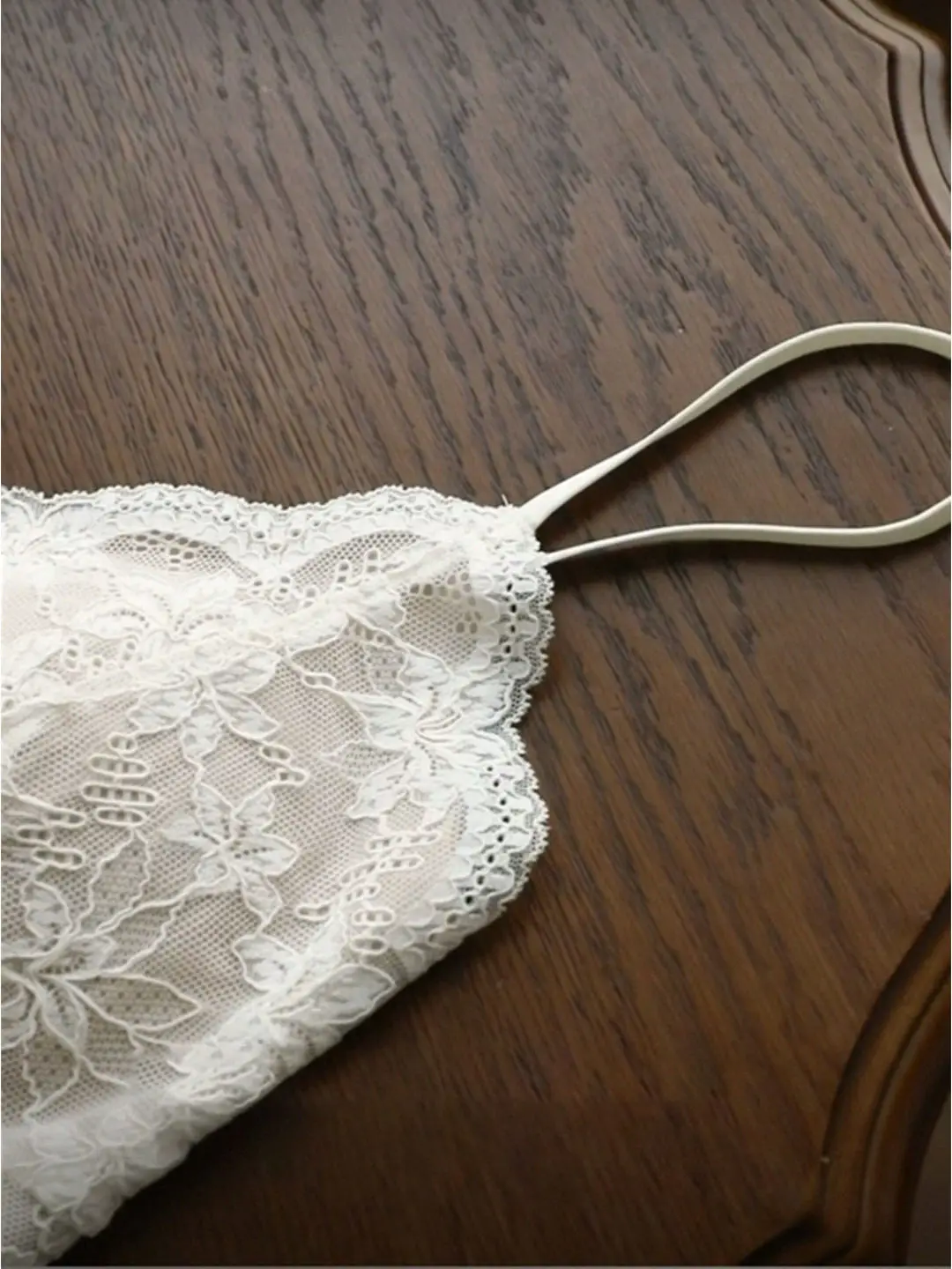 Sexy Lace Fishbone Vest Women's Inner Wear Outerwear Autumn Spring Thermal Top with Chest Pad Integrated Beautiful Back
